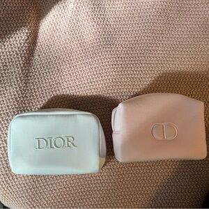 2 New Dior Beauty Makeup Bags